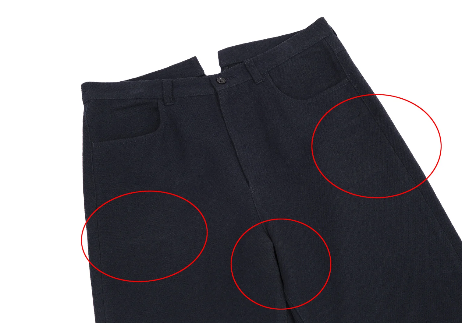 【高い素材】 トリココムデギャルソンtricot COMME des GARCONSウールコットン パンツ