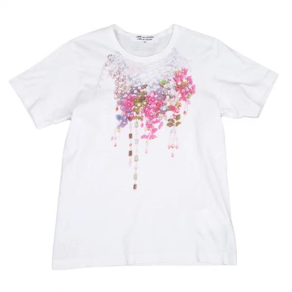 コムコム コムデギャルソンCOMME des GARCONSジュエリープリントT