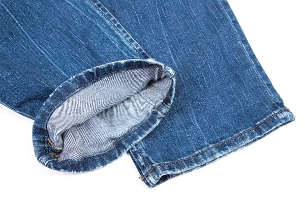 ディーゼルDIESEL DARRON 008SV ダメージ加工デニムパンツ ブルー33 K-116570_010