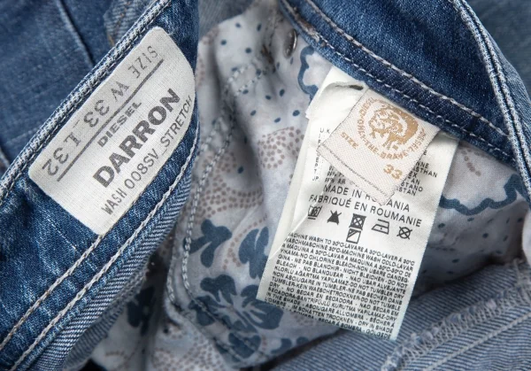 ディーゼルDIESEL DARRON 008SV ダメージ加工デニムパンツ ブルー33 K-116570_016