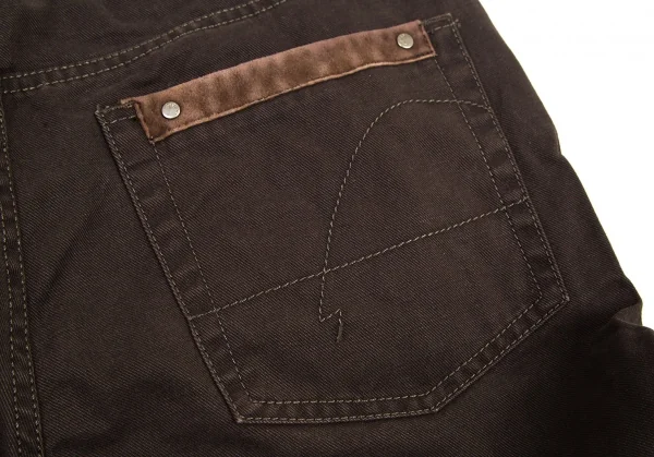 ゼニアスポーツZegna Sport カラーデニムパンツ 茶36 K-116572_013