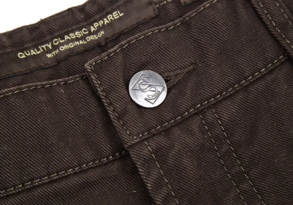 ゼニアスポーツZegna Sport カラーデニムパンツ 茶36 K-116572_005