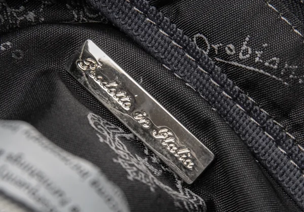 Orobianco Nylon Leather Crossbody Bag K-116581_015