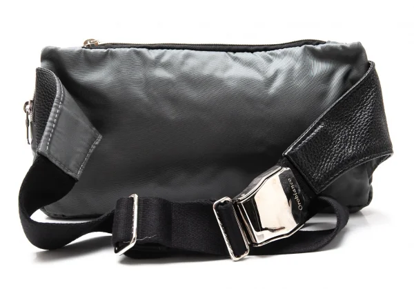 Orobianco Nylon Leather Crossbody Bag K-116581_004