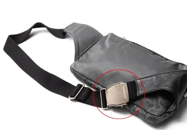 Orobianco Nylon Leather Crossbody Bag K-116581_008