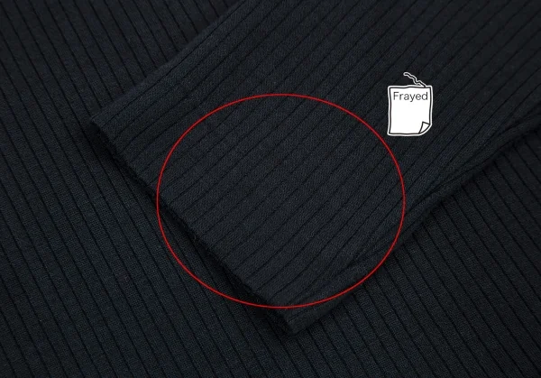 ジュニアゴルチエJUNIOR GAULTIER 裾レースリブカットソー 紺40 K-116586_008