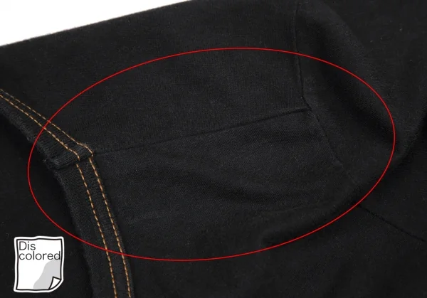 ゴルチエジーンズGAULTIER JEAN'S デニムポケットTシャツワンピース 黒40 K-116591_006