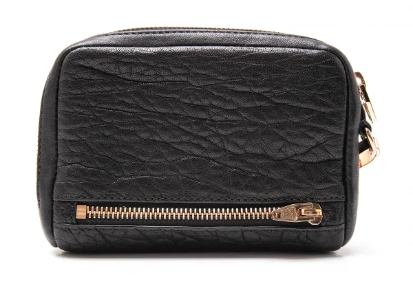 アレキサンダーワンALEXANDER WANG ストラップレザーマルチポーチ 黒 K-116626_004