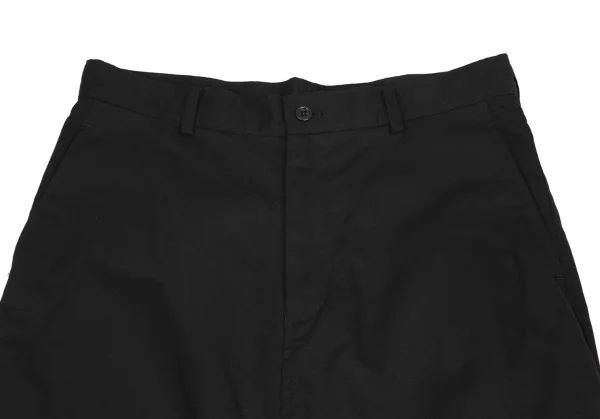 ブラックコムデギャルソンBLACK COMME des GARCONS コットンリネンサルエルパンツ 黒XS K-116650_002