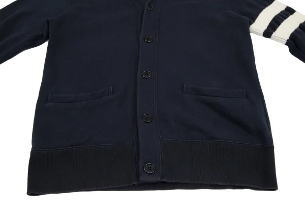 COMME des GARCONS HOMME Wool Fulling Line Sweat Cardigan K-116658_010