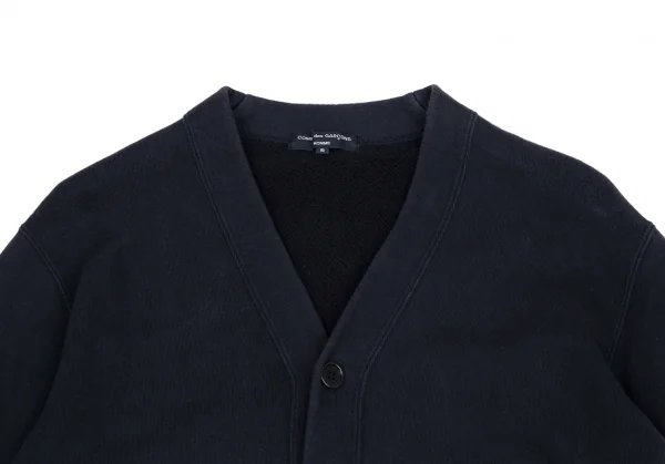COMME des GARCONS HOMME Wool Fulling Line Sweat Cardigan K-116658_002