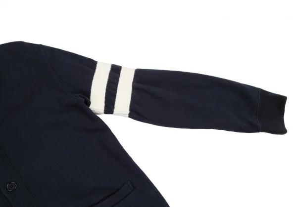 COMME des GARCONS HOMME Wool Fulling Line Sweat Cardigan K-116658_005