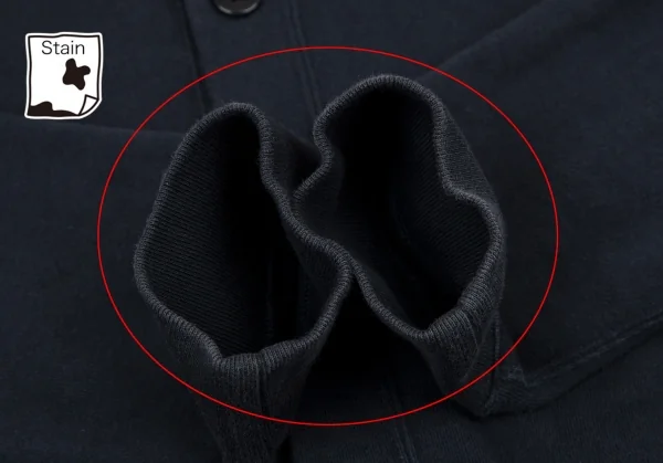 COMME des GARCONS HOMME Wool Fulling Line Sweat Cardigan K-116658_008