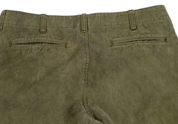 COMME des GARCONS HOMME Cotton Uneven Dyed Pants K-116664_011