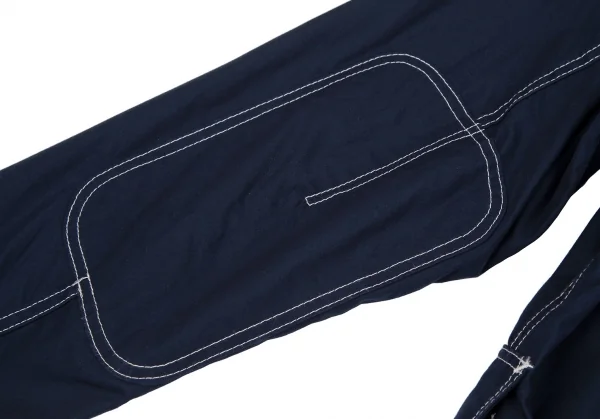 アイ ジュンヤワタナベ マン コムデギャルソンeYe JUNYA WATANABE MAN COMME des GARCONS ホワイトステッチコットンマウンテンパーカー 紺S K-116666_013