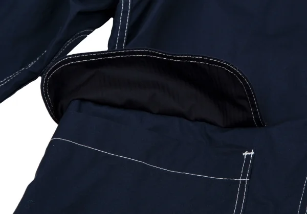 アイ ジュンヤワタナベ マン コムデギャルソンeYe JUNYA WATANABE MAN COMME des GARCONS ホワイトステッチコットンマウンテンパーカー 紺S K-116666_009