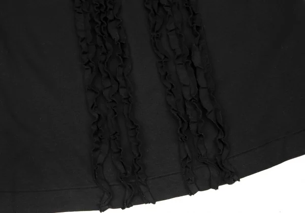 インゲボルグINGEBORG フリルテープ貼り付けタンクトップ 黒M K-116667_006