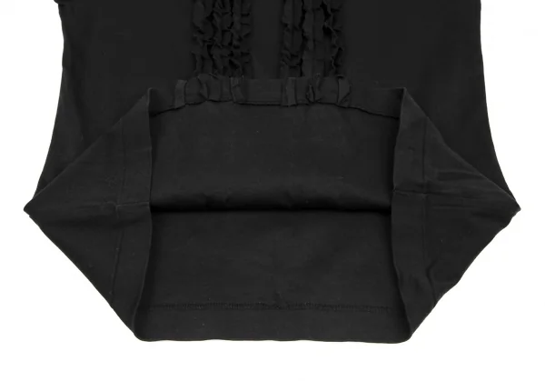 インゲボルグINGEBORG フリルテープ貼り付けタンクトップ 黒M K-116667_007