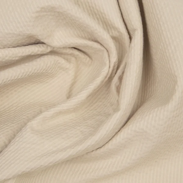 イッセイミヤケISSEY MIYAKEアイムプロダクト im product ドビーストライプシャツ ベージュM K-116686_015