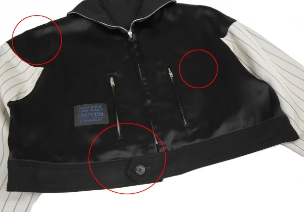 Y's UNIFORM Y's Company Limited Reversible Jacket K-116695_007