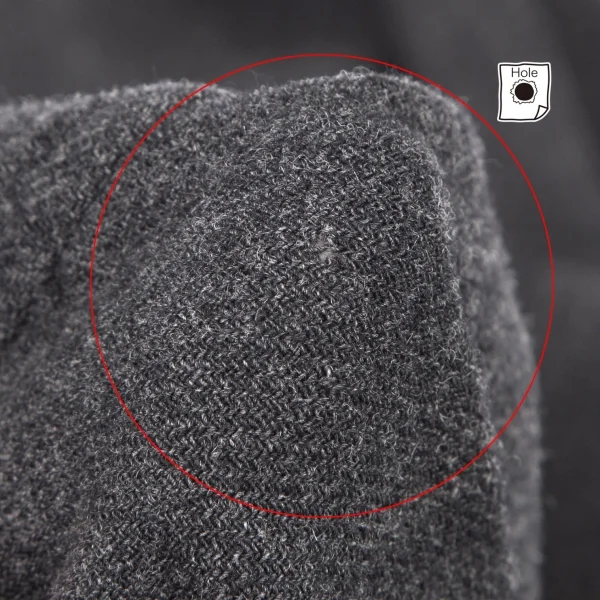 ヨウジヤマモト ノアールYohji Yamamoto NOIR ウールナイロンシャツジャケットセットアップ チャコール3 K-116701_011