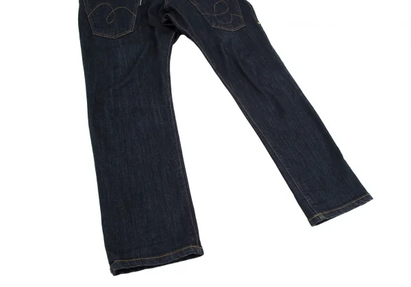 メルシーボークーmercibeaucoup フロントポケットデザインストレッチデニムパンツ インディゴ4 K-116721_010