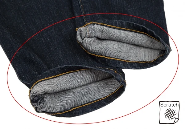 メルシーボークーmercibeaucoup フロントポケットデザインストレッチデニムパンツ インディゴ4 K-116721_012