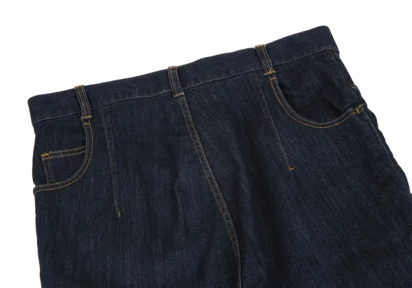 メルシーボークーmercibeaucoup フロントポケットデザインストレッチデニムパンツ インディゴ4 K-116721_014