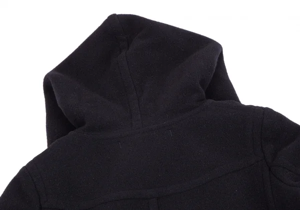 ズッカZUCCA メルトンウールフーテッドコート 紺S K-116727_015