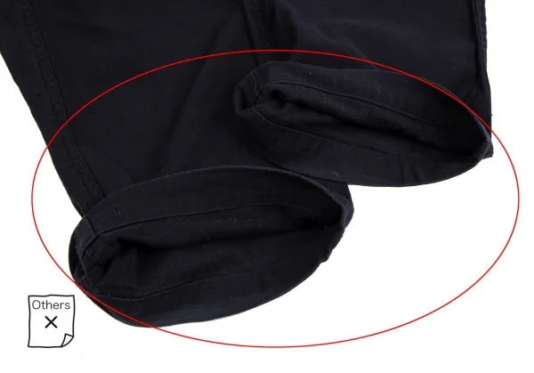 ファイナルホームFINAL HOME ダブルウエストデザインパンツ 紺M K-116730_011