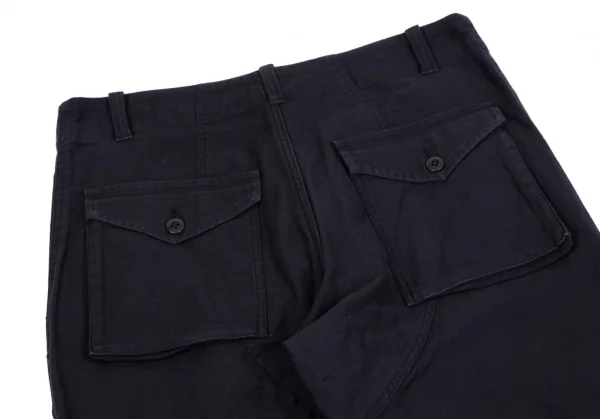 ファイナルホームFINAL HOME ダブルウエストデザインパンツ 紺M K-116730_013