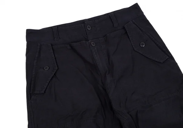 ファイナルホームFINAL HOME ダブルウエストデザインパンツ 紺M K-116730_002