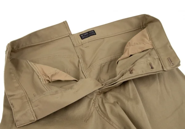 ファイナルホームFINAL HOME コットン変形チノパンツ ベージュS K-116731_007