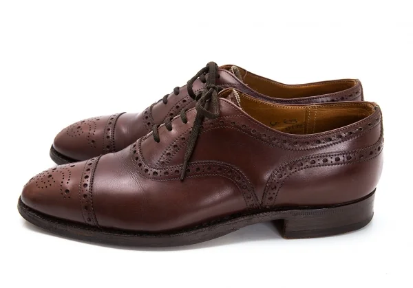 チャーチ Church's レザーウィングチップシューズ 60E(24.5cm位) 茶60E(24.5cm位) K-116738_003