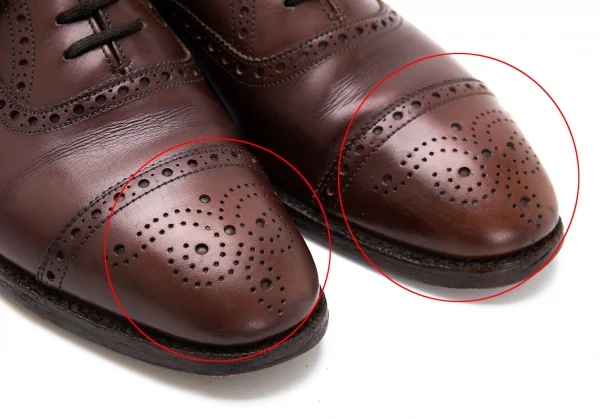 チャーチ Church's レザーウィングチップシューズ 60E(24.5cm位) 茶60E(24.5cm位) K-116738_008