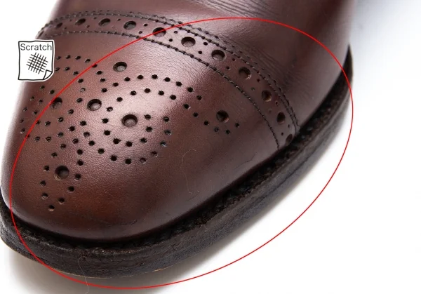 チャーチ Church's レザーウィングチップシューズ 60E(24.5cm位) 茶60E(24.5cm位) K-116738_009