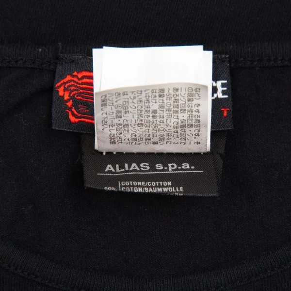 ヴェルサーチスポーツVERSACE PORT ロゴ刺繍タンクトップ 黒S K-116806_011