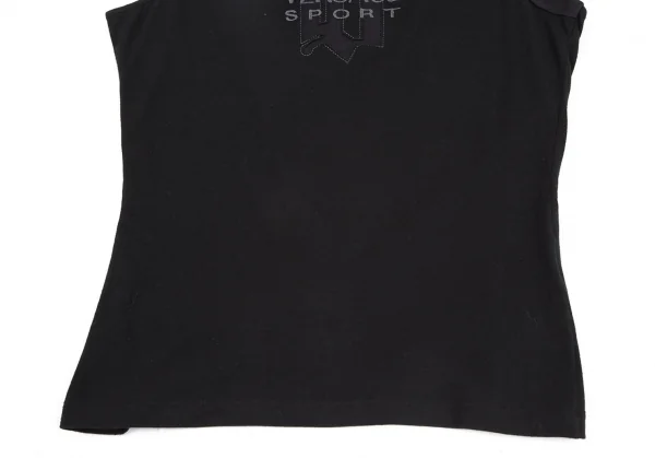 ヴェルサーチスポーツVERSACE PORT ロゴ刺繍タンクトップ 黒S K-116806_007