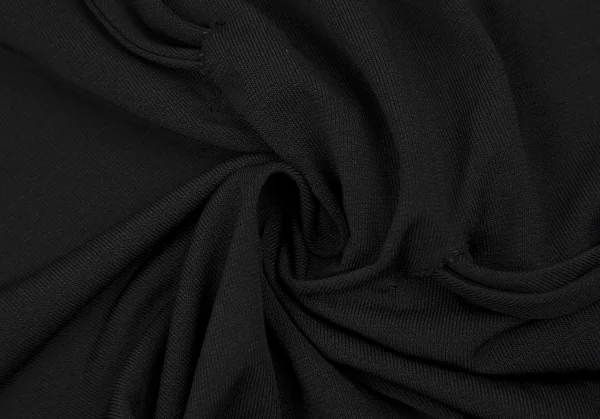 ヴェルサーチ ジーンズクチュールVERSACE JEAN COUTURE チェーン刺繍アシンメトリートップス 黒S K-116809_017