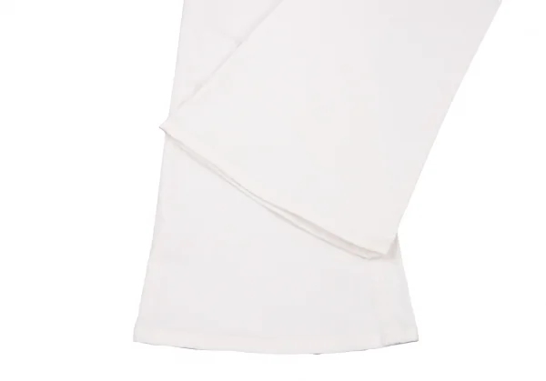 ヴェルサーチ ジーンズクチュールVERSACE JEANS COUTURE ストレッチコットンフレアパンツ 白27/41 K-116812_012