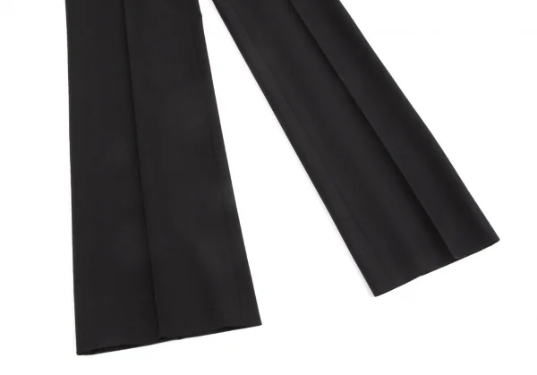 ヴェルサーチVERSACE ストレッチメデューサボタンパンツ 黒38 K-116823_006