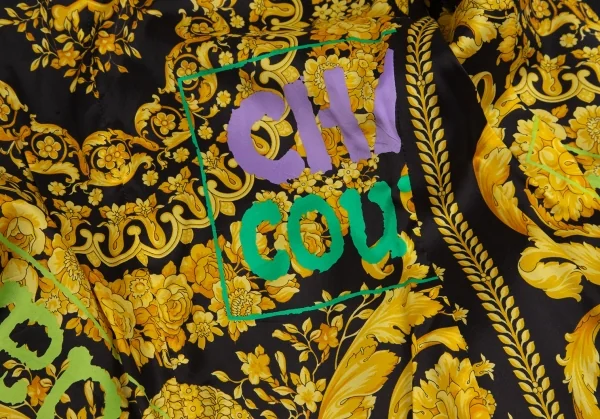 ヴェルサーチVERSACE ストレッチメデューサボタンセットアップスーツ 黒38 K-116824_006