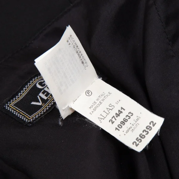 ジャンニヴェルサーチGIANNI VERSACE ダブルストレッチスカート 黒40 K-116826_014