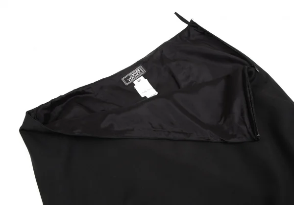 ジャンニヴェルサーチGIANNI VERSACE ダブルストレッチスカート 黒40 K-116826_004