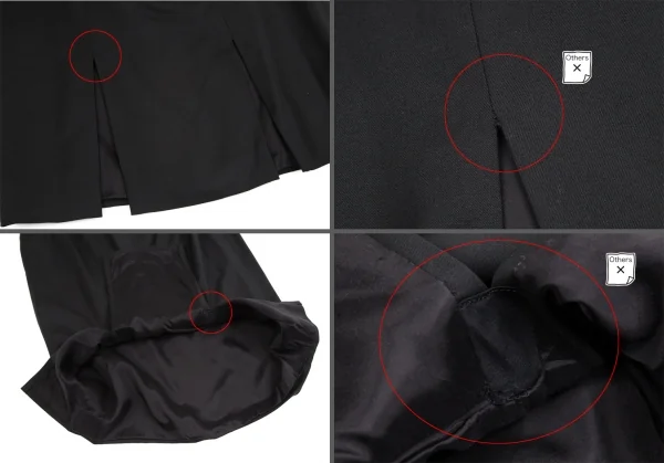 ジャンニヴェルサーチGIANNI VERSACE スタンドカラーピンタックセットアップスーツ 黒40 K-116827_017