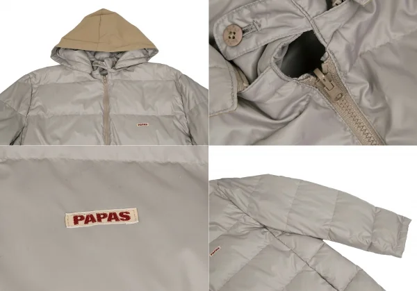 Papas Down Liner Stand Collar Coat K-116854_011