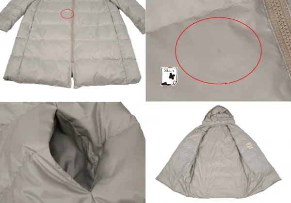 Papas Down Liner Stand Collar Coat K-116854_013