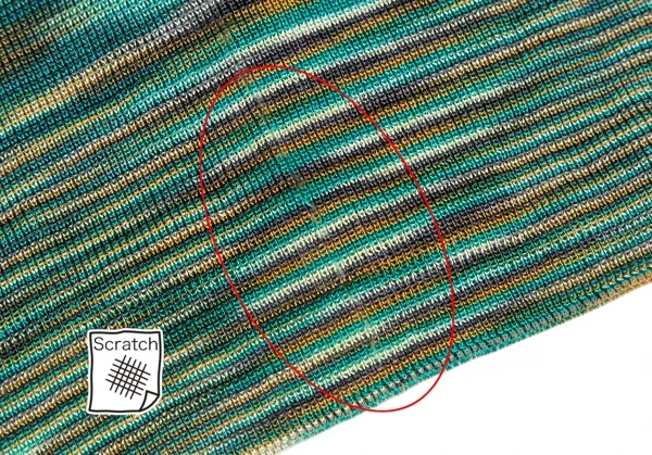 ミッソーニMISSONI 襟付きグラデーションニットトップス 緑M位 K-116856_015
