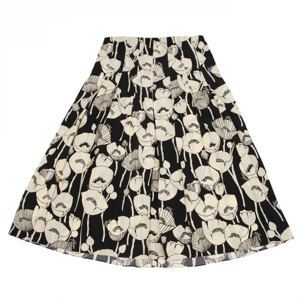 グッチGUCCI フローラルグラフィックプリントセットアップスーツ 8 黒ベージュ48 K-116879_009