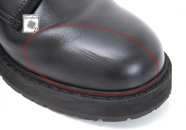 フェンディFENDI エンボスズッカストラップバイカーブーツ 40 黒40(25位) K-116885_010